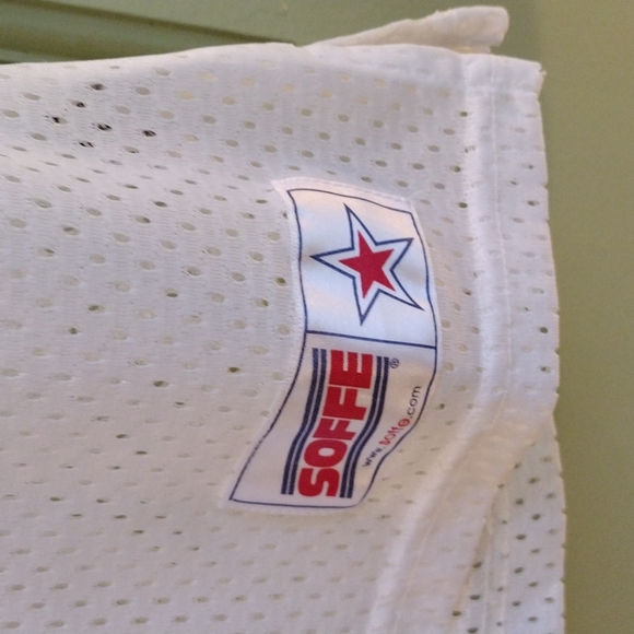 Women's Rio Grande size small white and red 76 football jersey - Picture 3 of 5